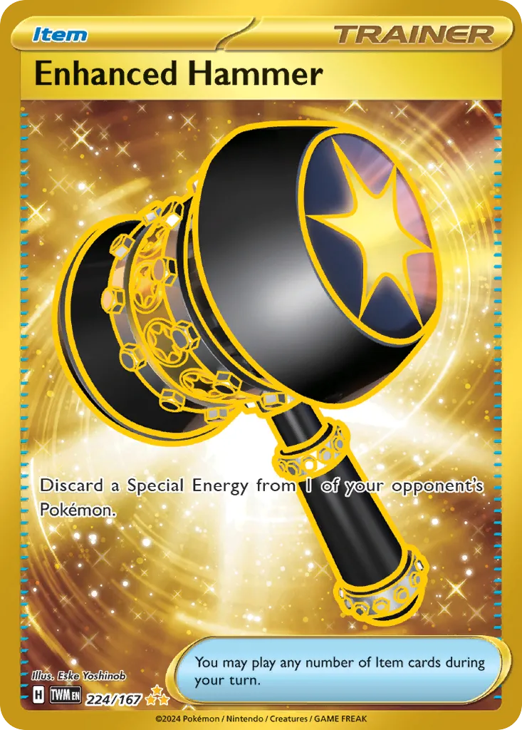2024 Twilight Masquerade Enhanced Hammer #224/167 Hyper Rare card image