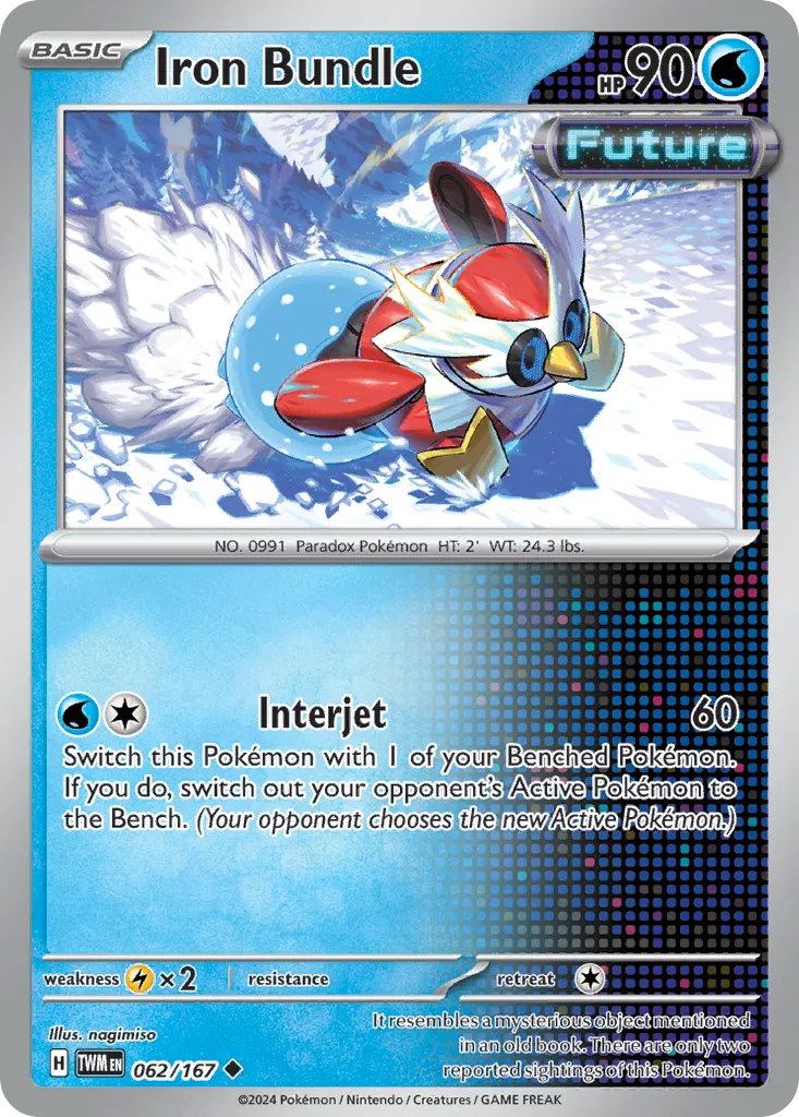 2024 Twilight Masquerade Iron Bundle Uncommon #062/167 Uncommon card image