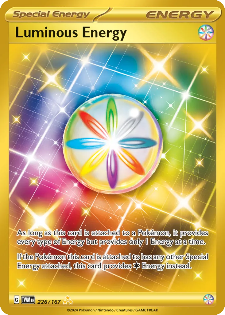 2024 Twilight Masquerade Luminous Energy #226/167 Hyper Rare card image