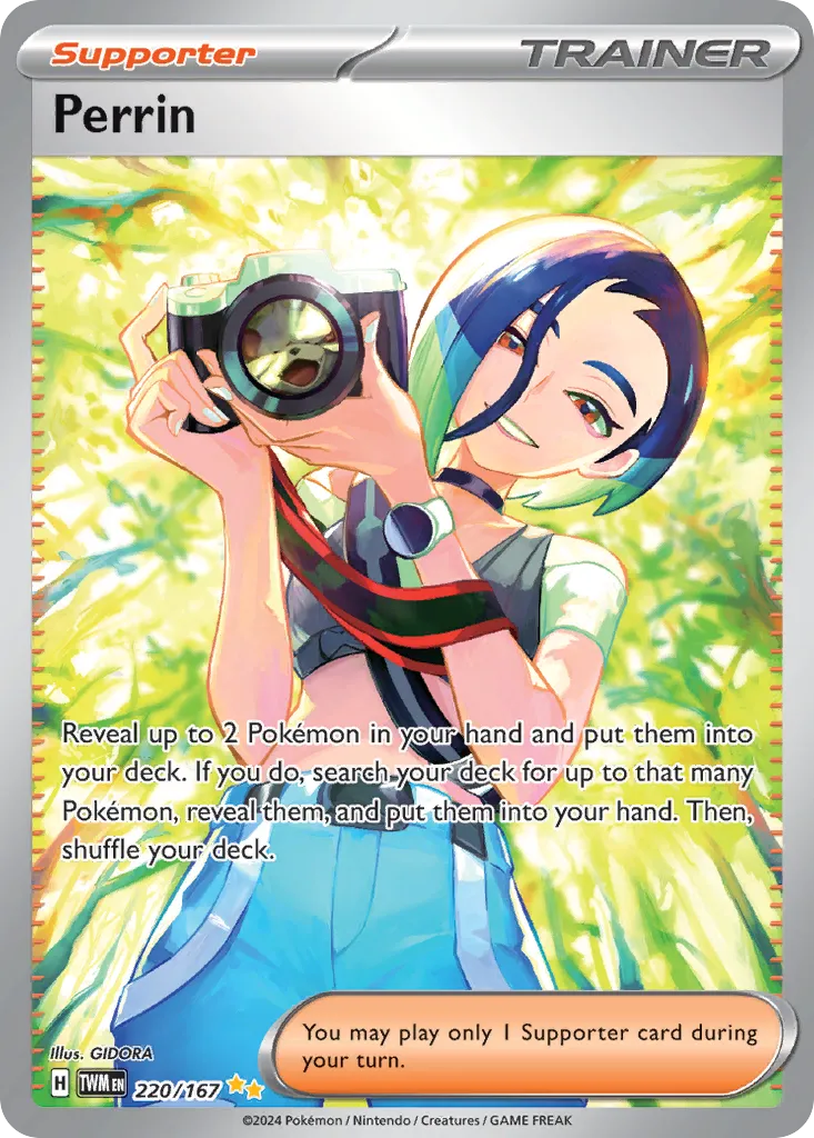 2024 Twilight Masquerade Perrin #209/167 Ultra Rare card image