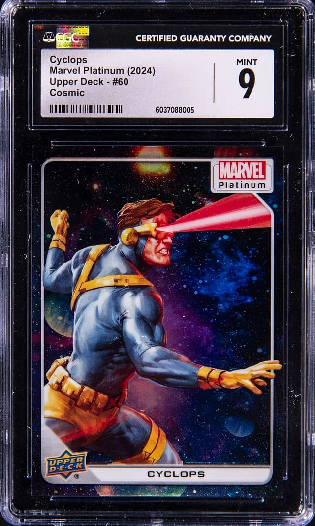 2024 Upper Deck Cyclops Marvel Platinum Cosmic #60 card image