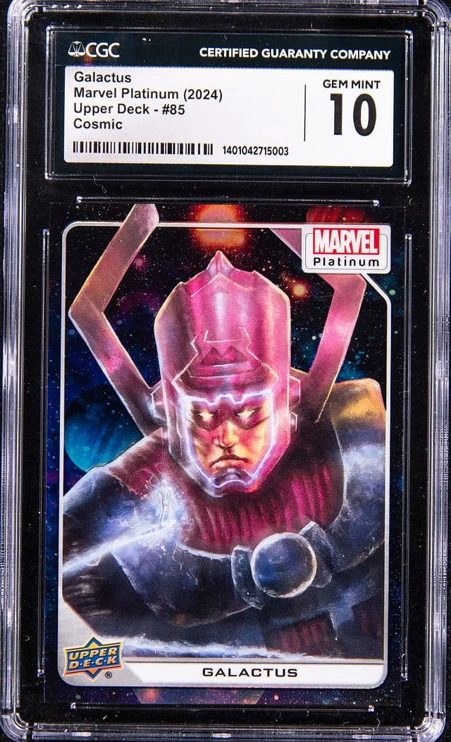 2024 Upper Deck Galactus Marvel Platinum Cosmic #85 card image