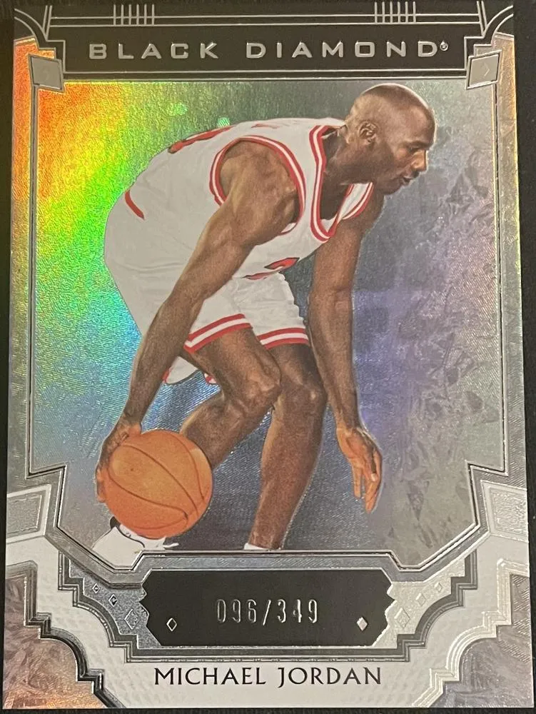 2024 Upper Deck Goodwin Champions Michael Jordan Black Diamond #BD-MJ card image