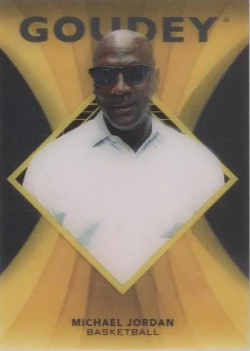 2024 Upper Deck Goodwin Champions Michael Jordan Goudey 3-D Lenticular #GL-MJ card image