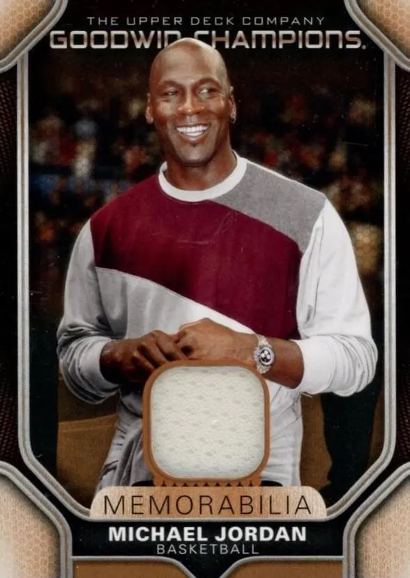 2024 Upper Deck Goodwin Champions Michael Jordan Memorabilia #M-MJ card image