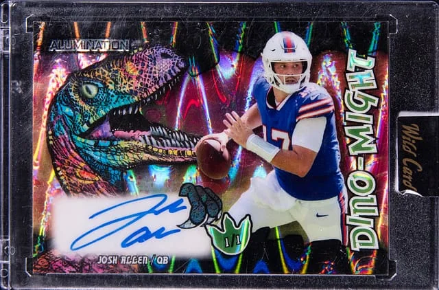 2024 Wild Card Alumination Dino-Might Josh Allen #ADA-JA card image