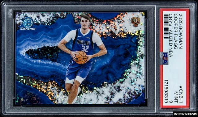 2025-26 Bowman Cooper Flagg Crystalized NBA #CNB-1 card image