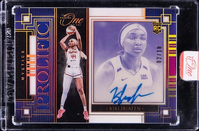 2025-26 Panini One and One Kiki Iriafen Prolific #PS-KI card image