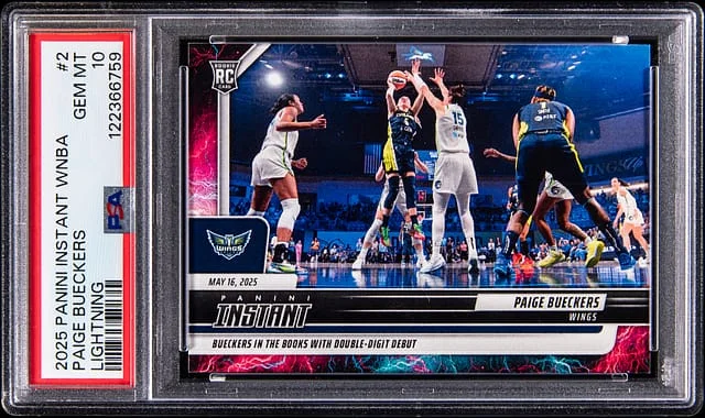2025-26 Panini Paige Bueckers Instant WNBA Lightning #2 card image