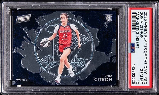 2025-26 Panini Sonia Citron WNBA Player of the Day Marketing Insert #SC card image
