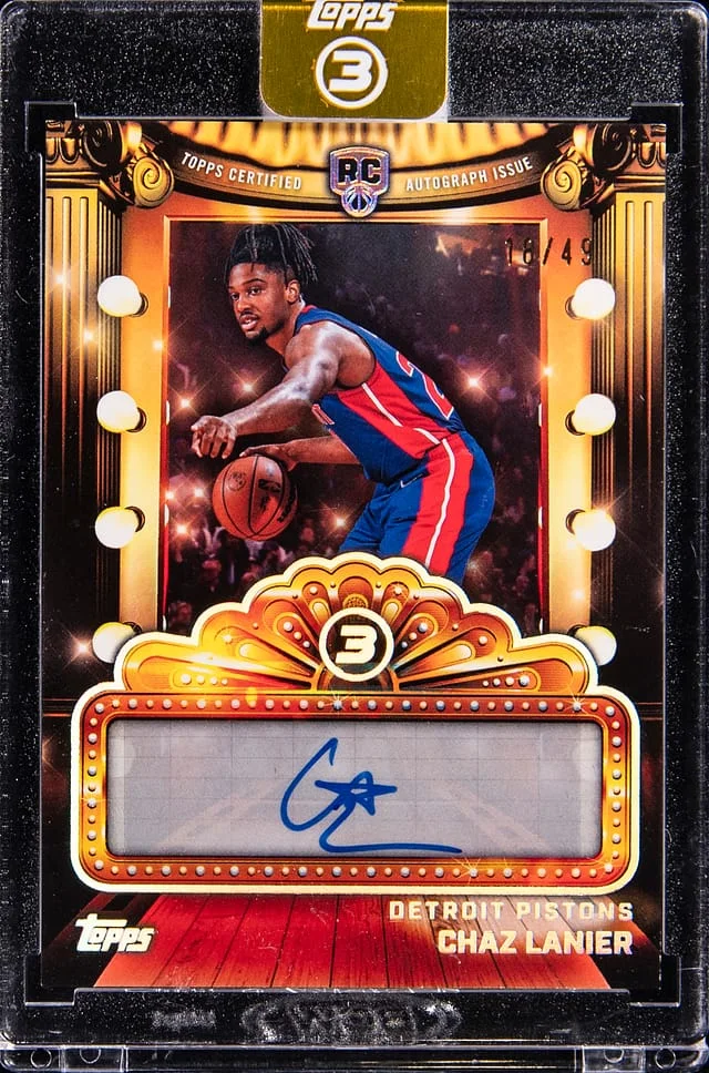 2025-26 Topps Chaz Lanier 3 Next Feature #NF-CL card image