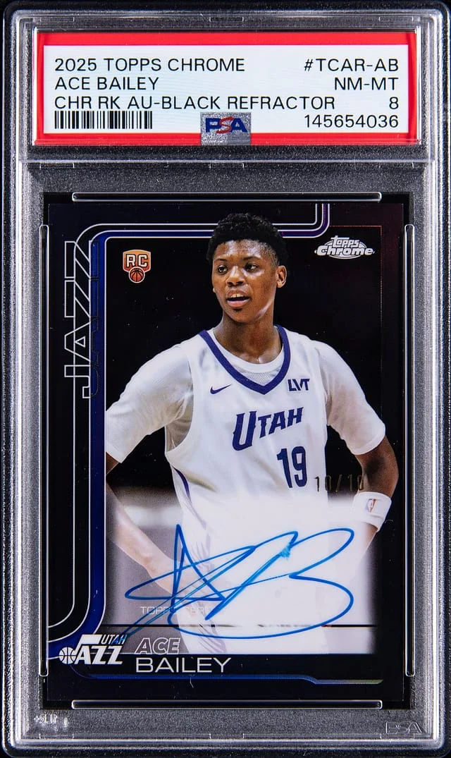 2025-26 Topps Chrome Autographs Black Refractor #TCAR-AB #no-number card image