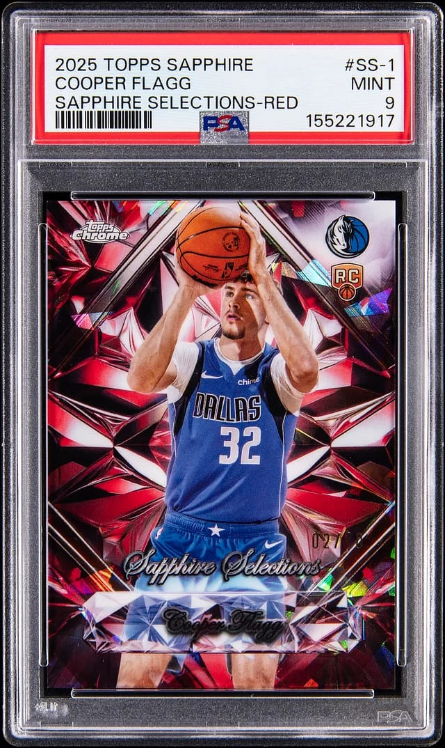 2025-26 Topps Chrome Cooper Flagg Selections Red #SS-1 card image