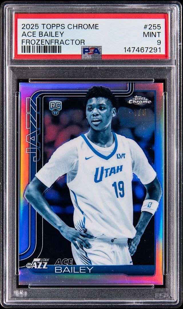 2025-26 Topps Chrome FrozenFractor #255 #no-number card image