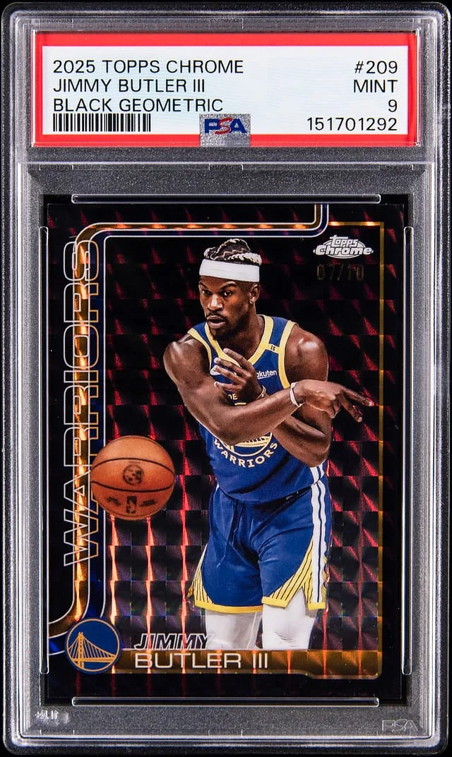 2025-26 Topps Chrome Jimmy Butler III Geometric #209 card image