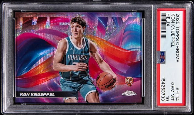 2025-26 Topps Chrome Kon Knueppel Helix #H-14 card image