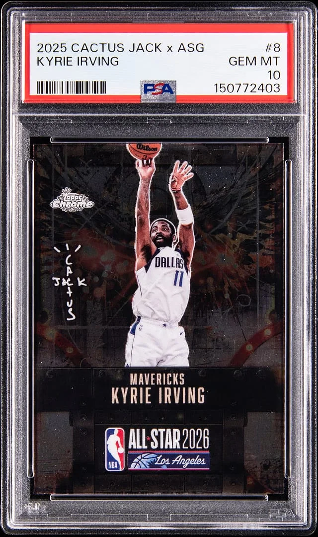 2025-26 Topps Chrome Kyrie Irving Cactus Jack x ASG #8 card image