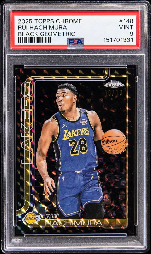 2025-26 Topps Chrome Rui Hachimura Geometric #148 card image