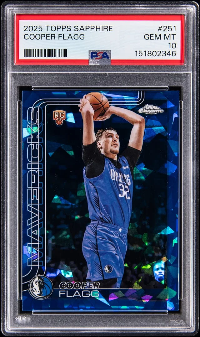 2025-26 Topps Cooper Flagg Sapphire #251 card image