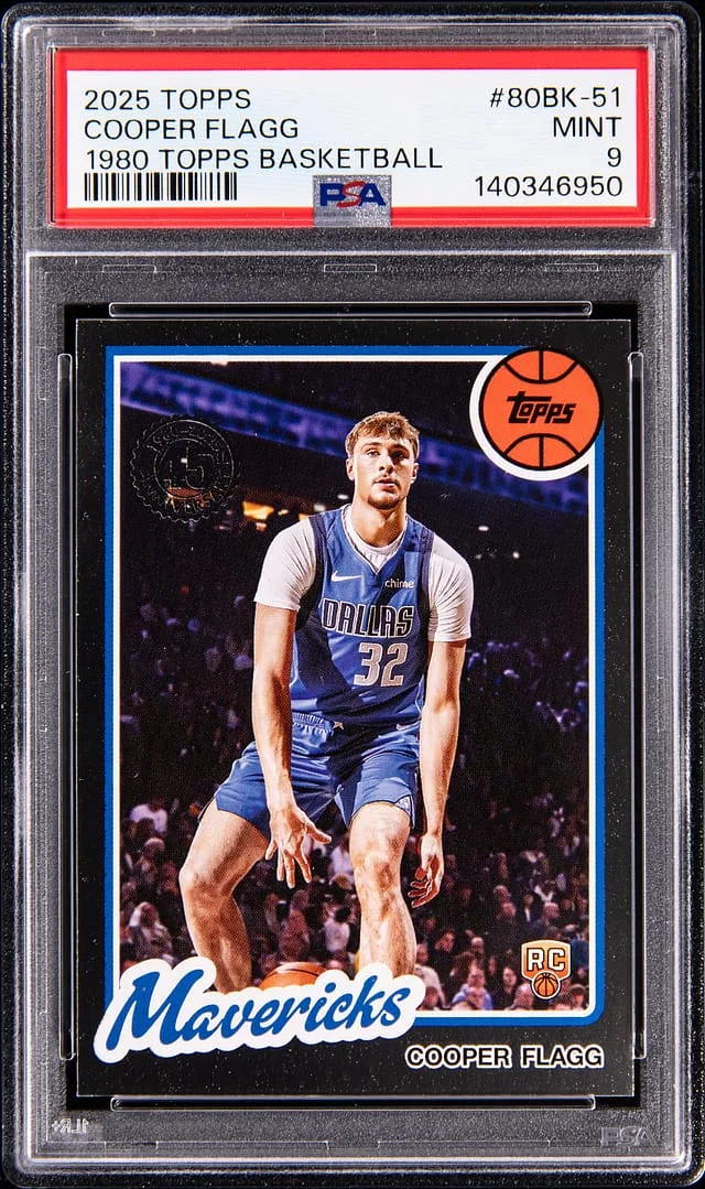 2025-26 Topps Cooper Flagg 1980 Topps Basketball #80BK-51 card image