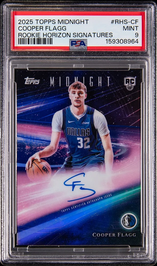 2025-26 Topps Cooper Flagg Midnight Horizon Signatures #RHS-CF card image