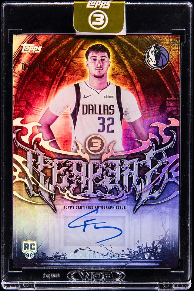 2025-26 Topps Cooper Flagg 3 Rim Reapers #RR-CF card image