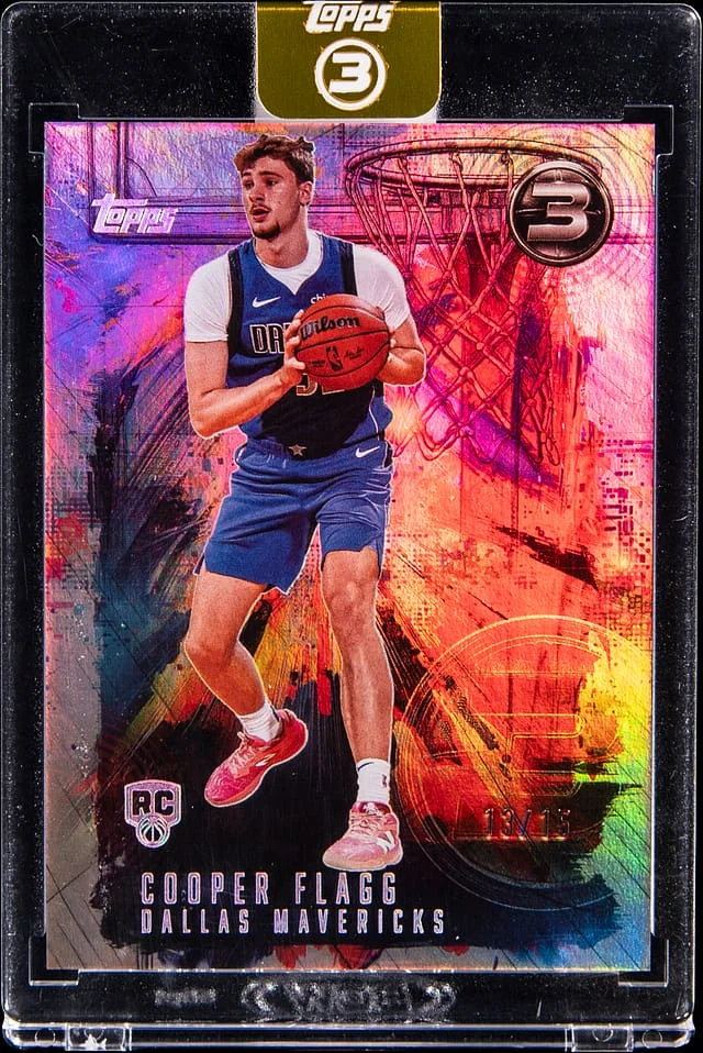 2025-26 Topps Cooper Flagg - Topps Encased 3 The Paint #TP-11 card image