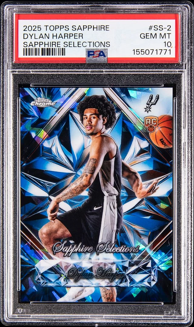 2025-26 Topps Dylan Harper Sapphire Selections #SS-2 card image