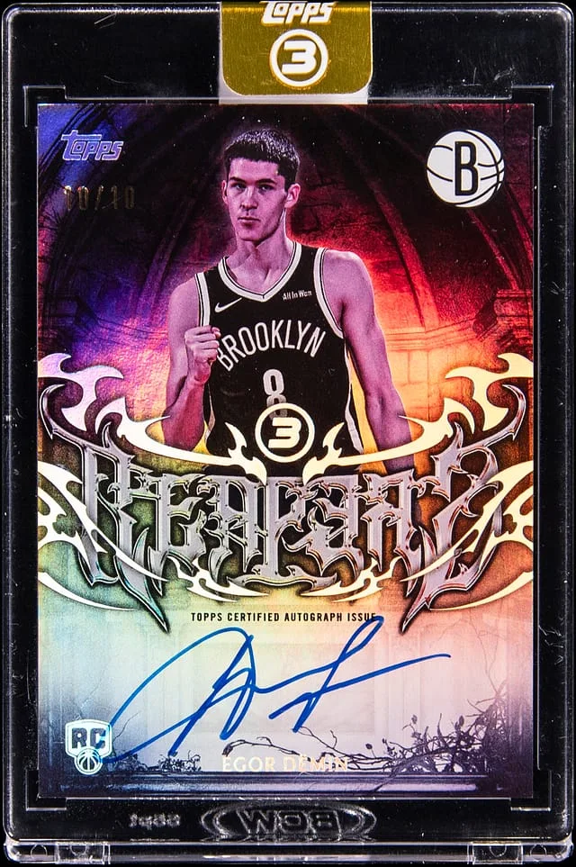 2025-26 Topps Egor Demin 3 Rim Reapers #RR-ED card image