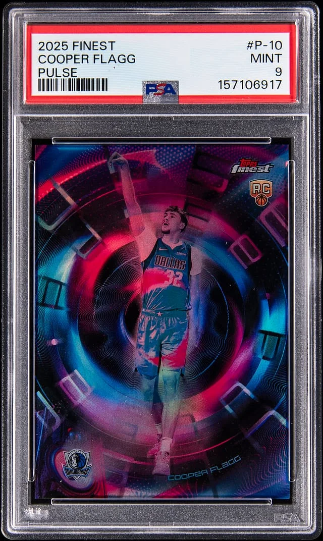2025-26 Topps Finest Cooper Flagg Pulse #P-10 card image