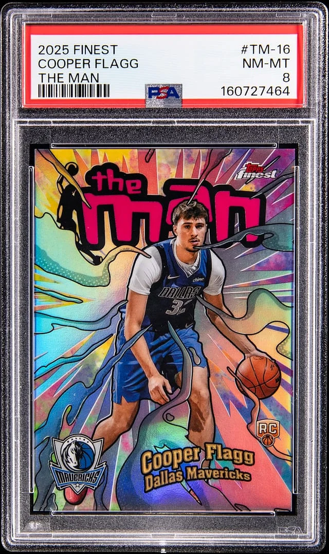 2025-26 Topps Finest Cooper Flagg The Man #TM-16 card image