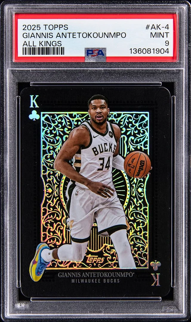 2025-26 Topps Giannis Antetokounmpo All Kings #AK-4 card image