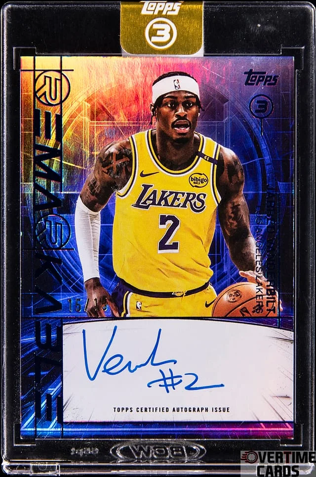 2025-26 Topps Jared Vanderbilt Three Remarkable #RM-JV card image