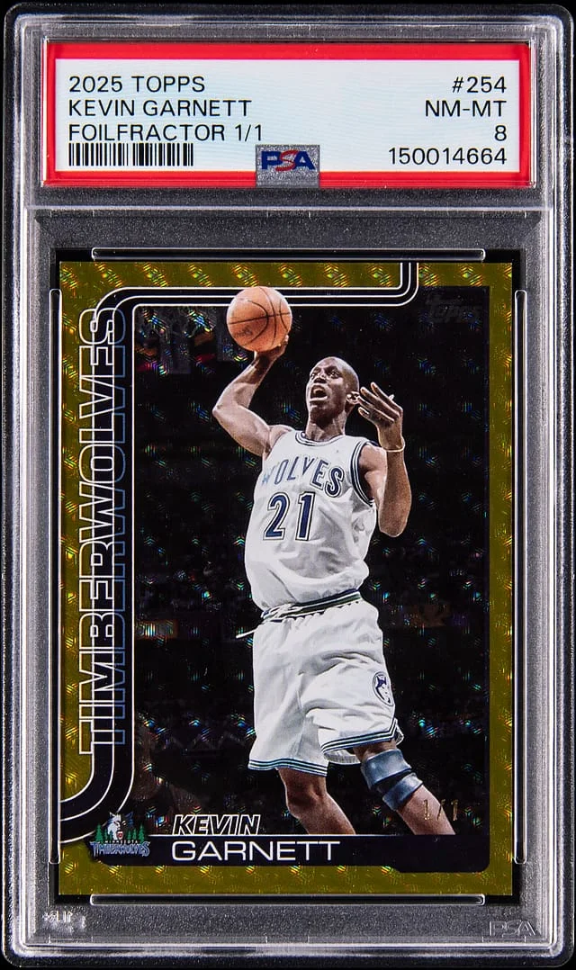 2025-26 Topps Kevin Garnett FoilFractor #254 card image