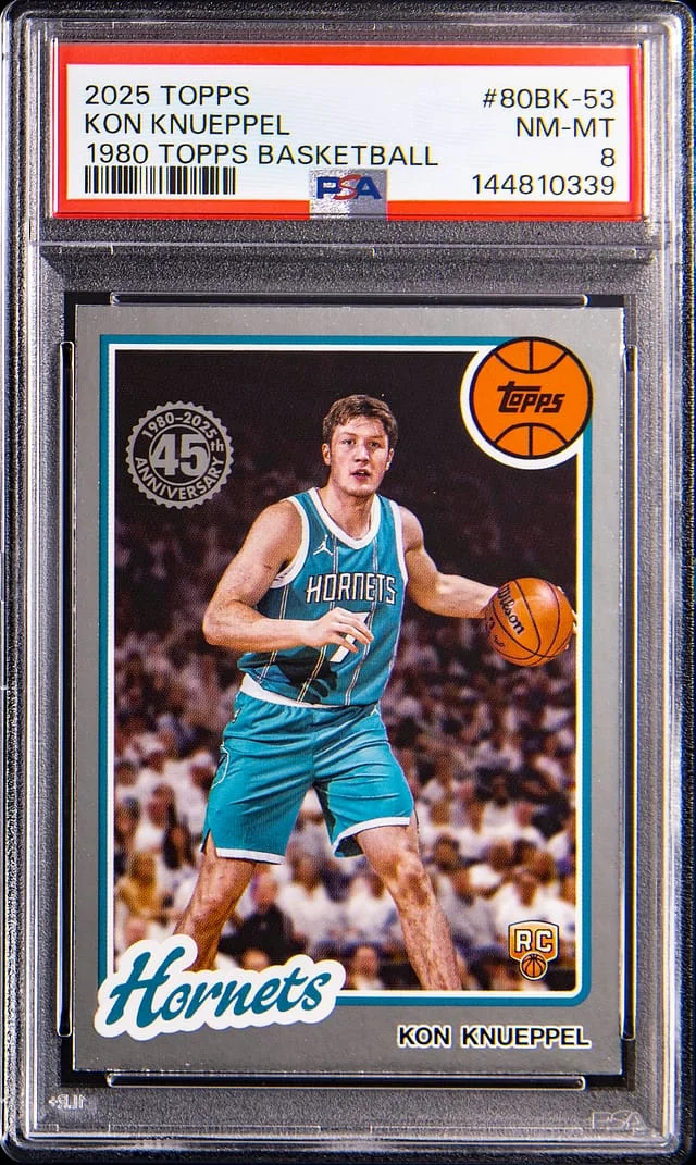 2025-26 Topps Kon Knueppel 1980 Topps Basketball #80BK-53 card image
