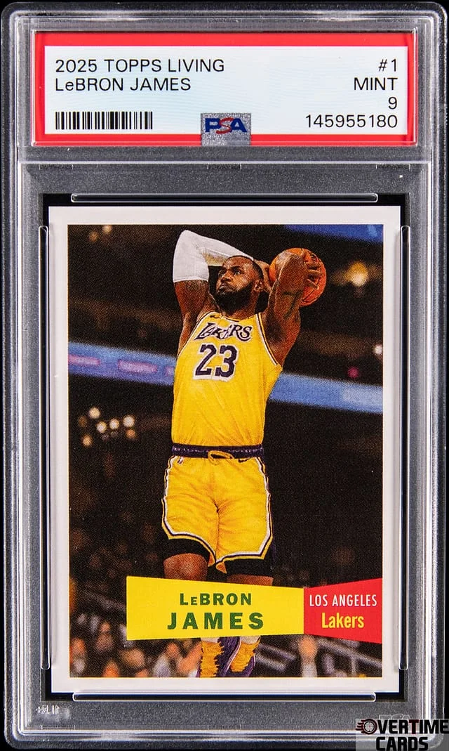 2025-26 Topps LeBron James Living #1 card image