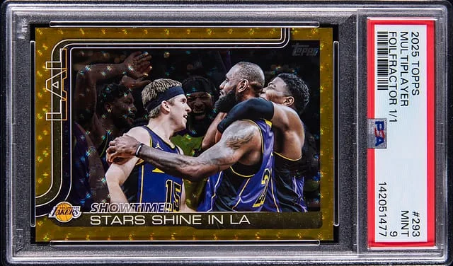 2025-26 Topps LeBron James/Austin Reaves/Rui Hachimura Foilfractor #293 card image