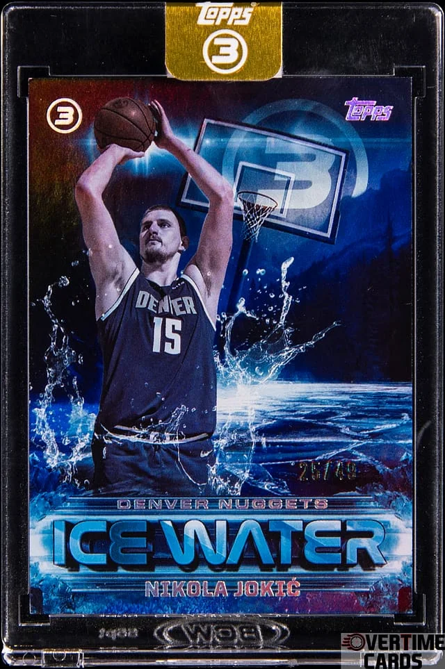 2025-26 Topps Nikola Jokic - Topps Encased Three Ice Water #IW-13 card image