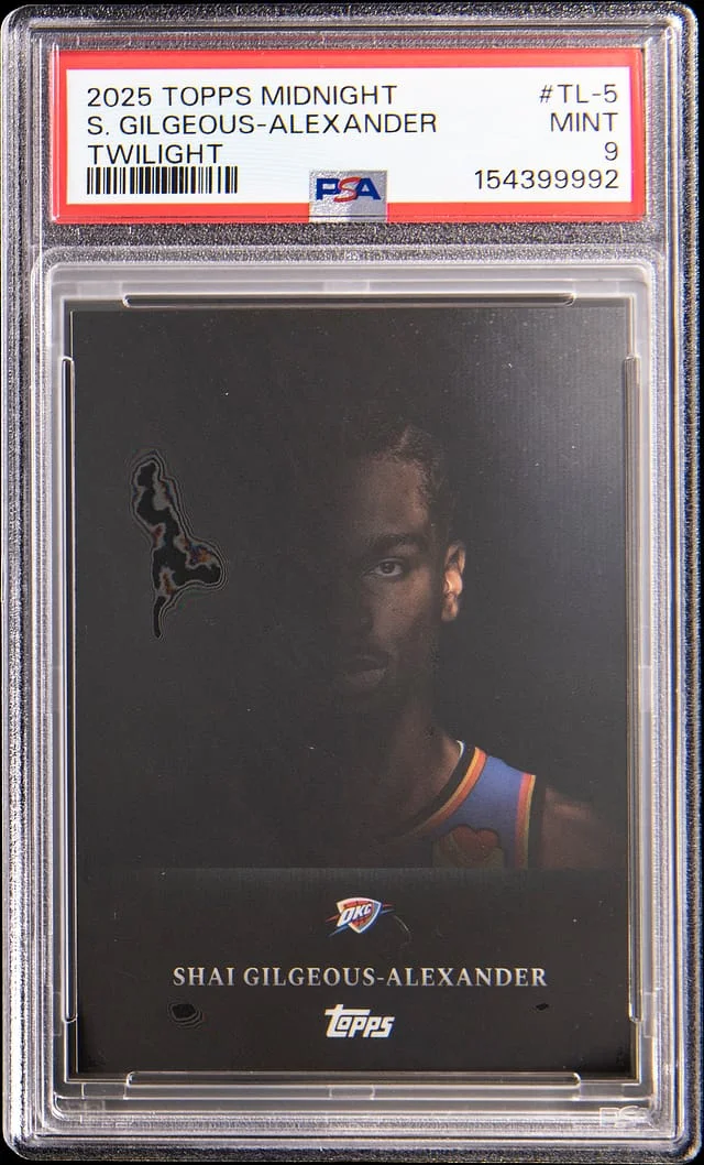 2025-26 Topps Shai Gilgeous-Alexander Midnight Twilight #TL-5 card image