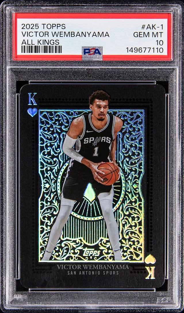 2025-26 Topps Victor Wembanyama All Kings #AK-1 card image
