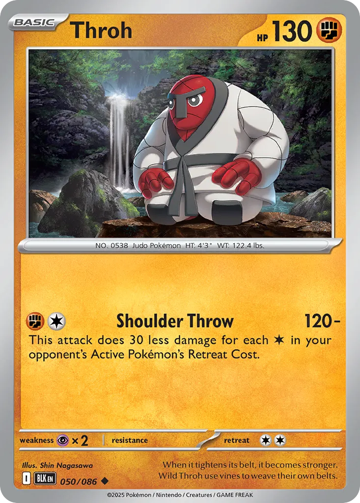 2025 Black Bolt Throh Uncommon #50/86 Uncommon card image
