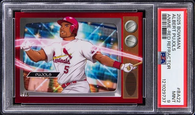 2025 Bowman Albert Pujols Anime #BA-22 card image