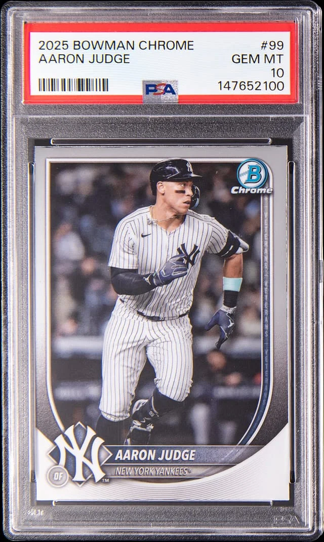 2025 Bowman Chrome Aaron Judge #99 card image