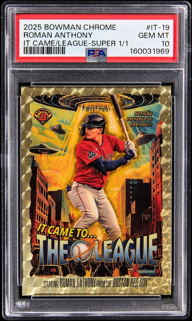 2025 Bowman Chrome Roman Anthony It Came To The League #IT-19 card image