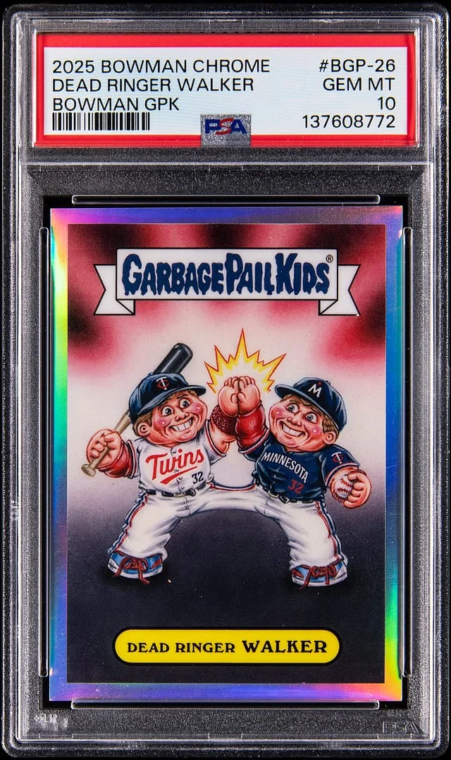 2025 Bowman Chrome Walker Jenkins Bowman Garbage Pail Kids #BGP-26 card image