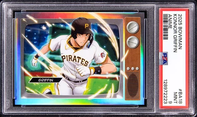 2025 Bowman Konnor Griffin Anime #BA18 card image