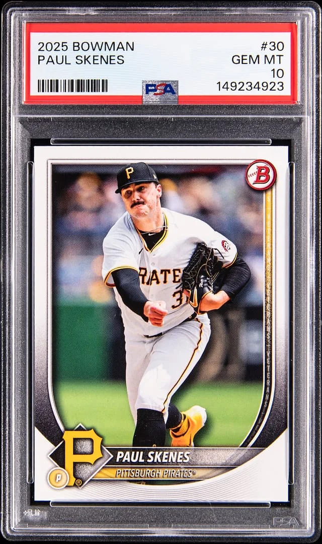 2025 Bowman Paul Skenes #30 card image