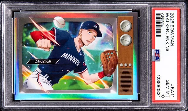 2025 Bowman Walker Jenkins Anime #BA11 card image
