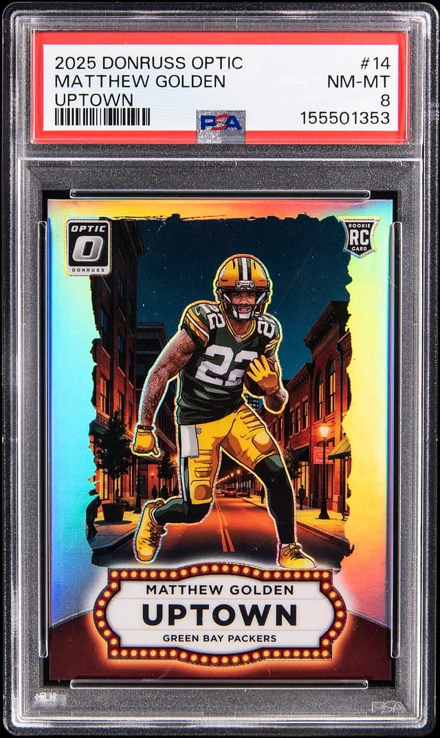 2025 Donruss Optic Matthew Golden Uptown #14 card image