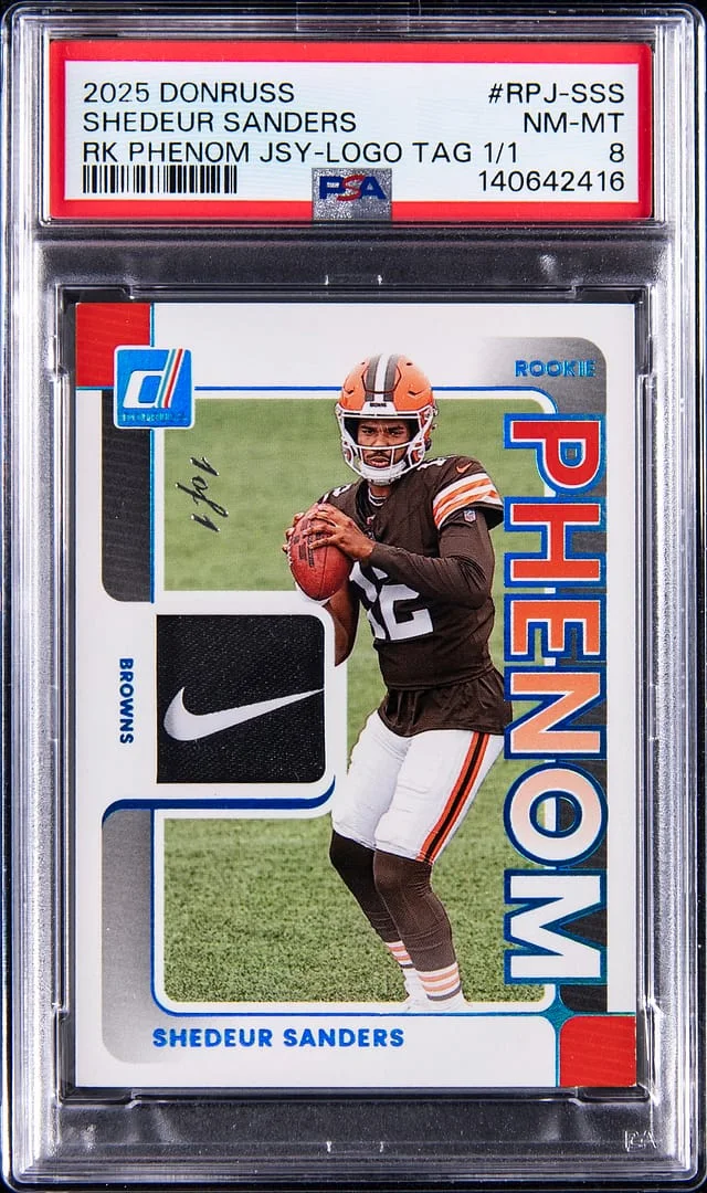 2025 Donruss Phenom Jersey Logo #no-number card image